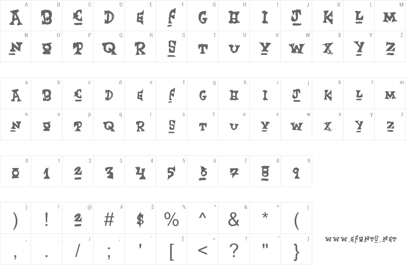 Font Event Maker preview