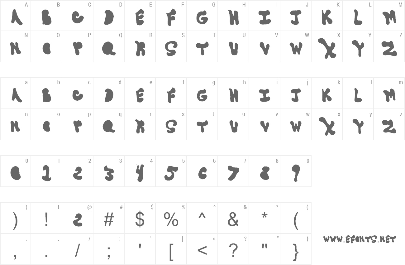 Font Gone Away preview