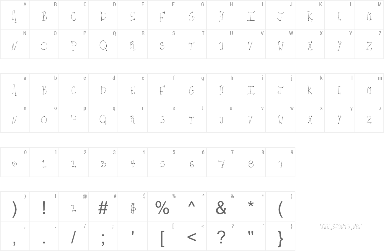 Font Kids Party preview