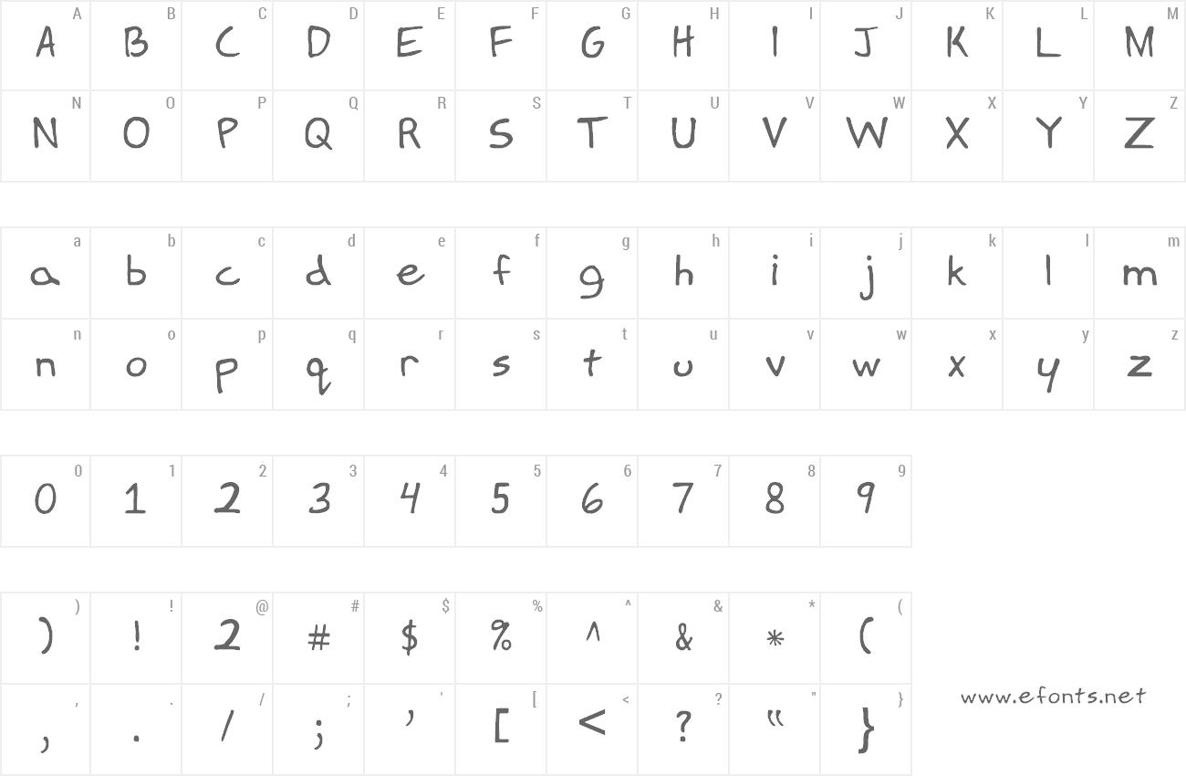 Font Springfield Cartoon preview