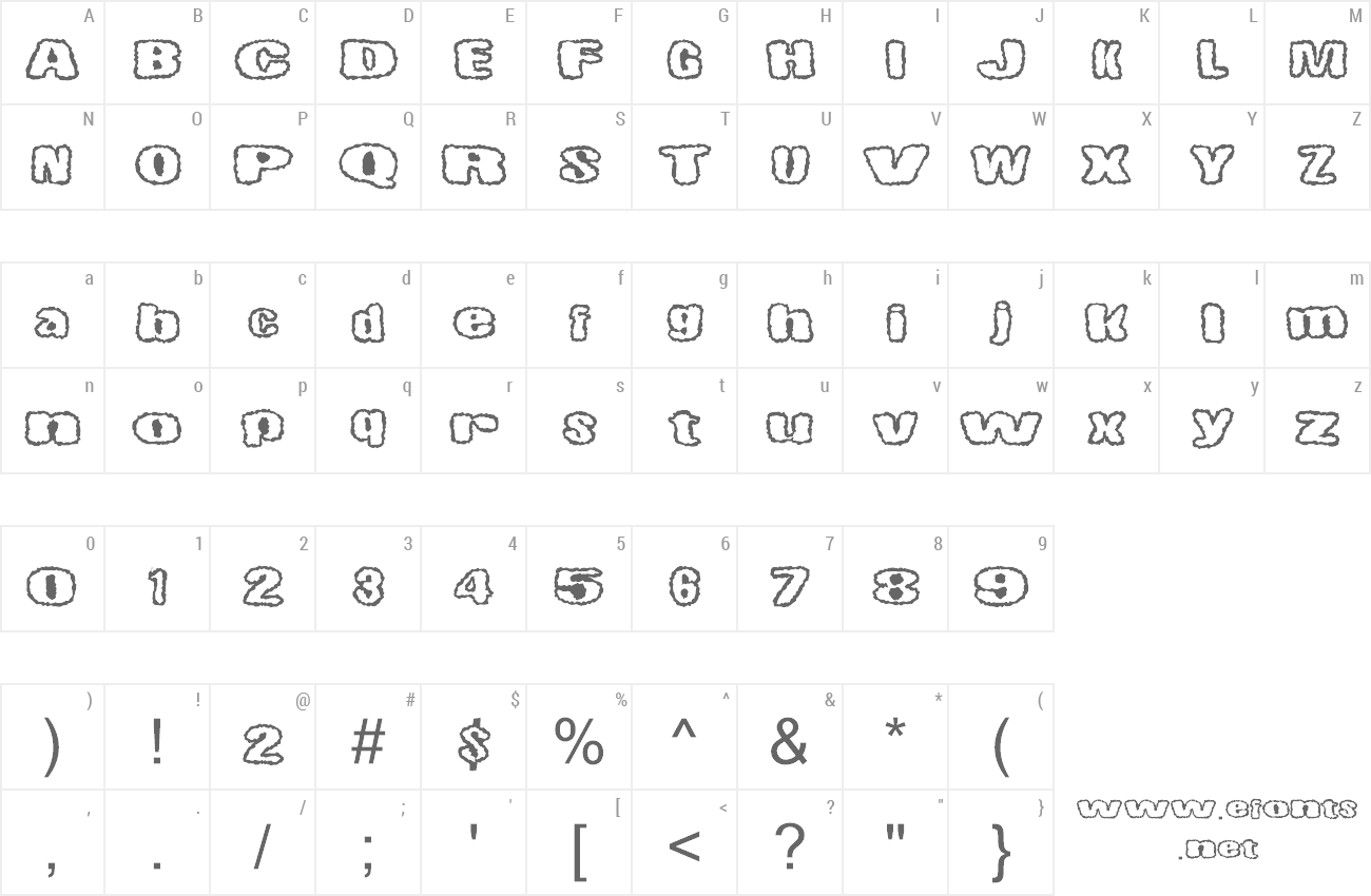 Font Little Spooky preview