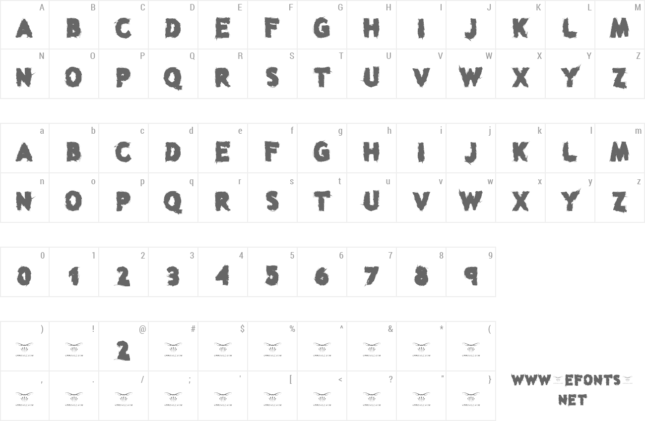 Font Why so serious preview