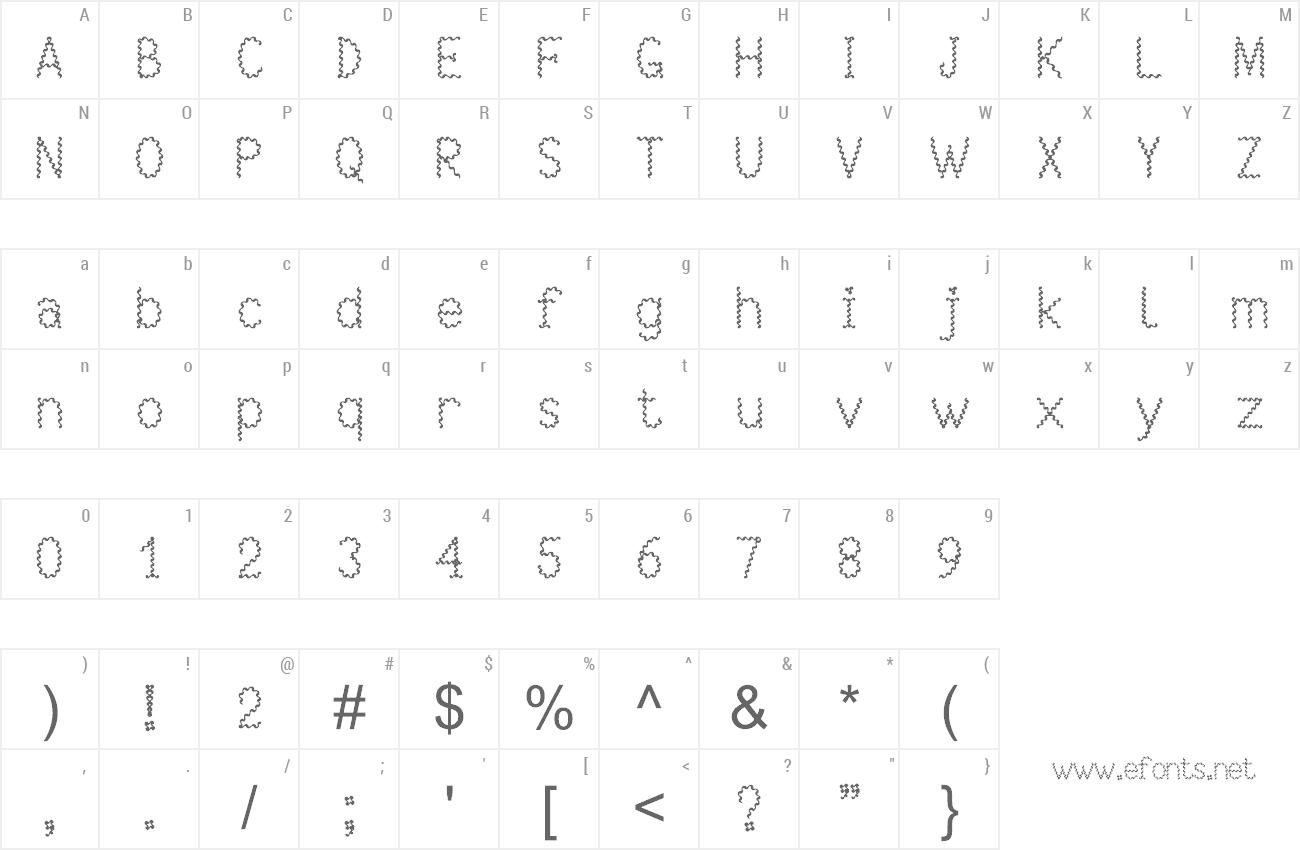 Font Bymberangiykas preview