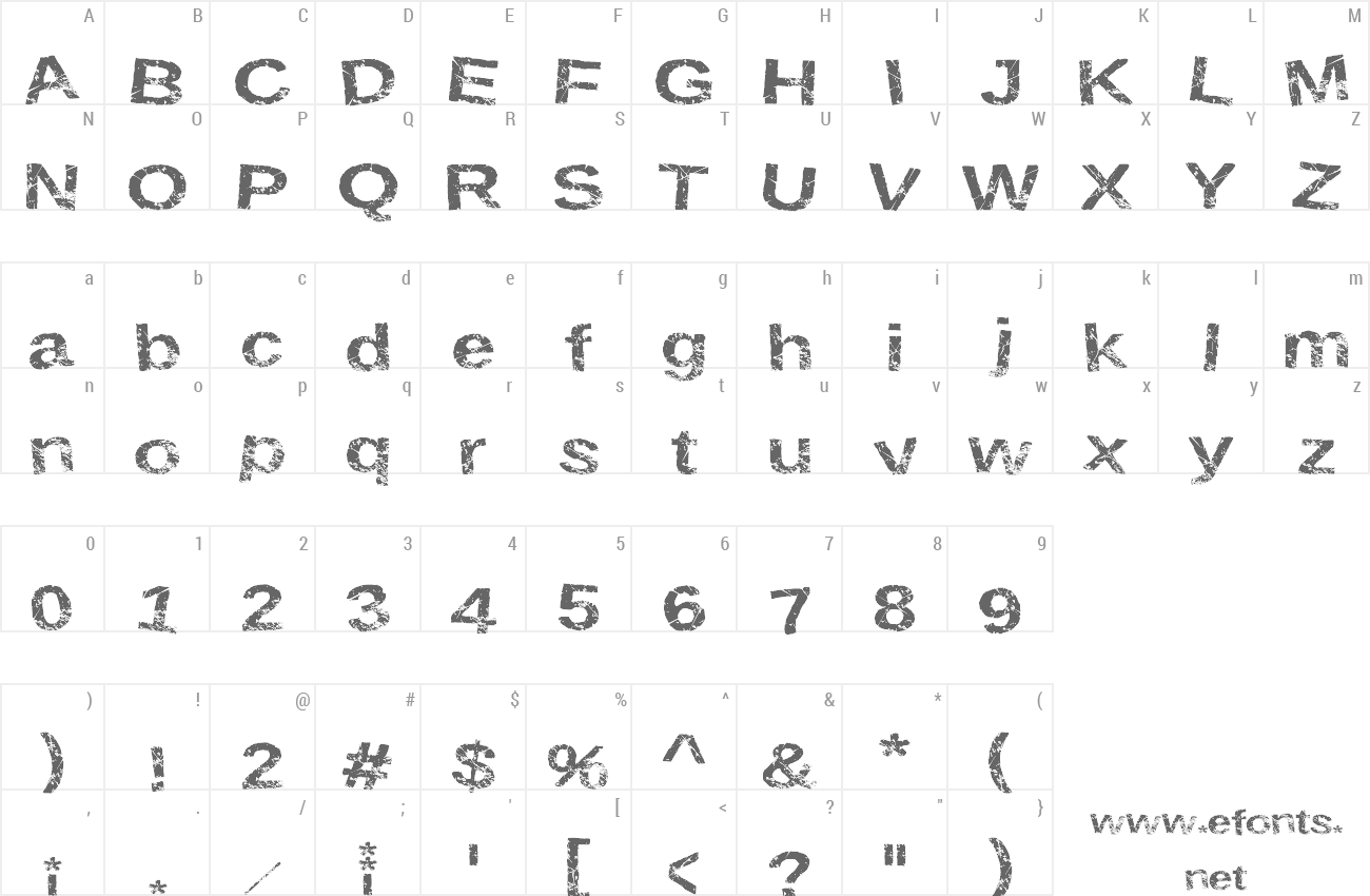 Font Krusty Signs preview