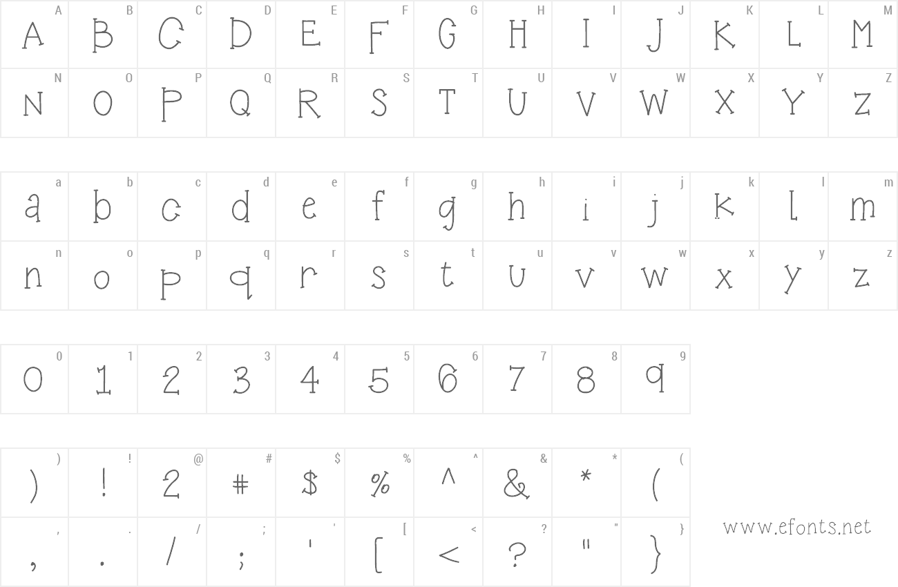 Font KB3 Candy Stripes preview