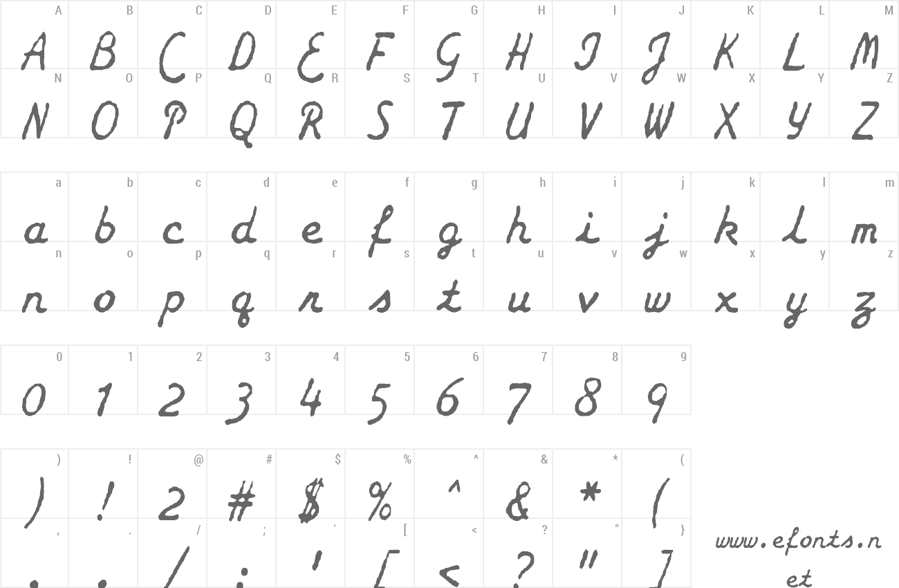 Font zai Smith-Corona Galaxie Typewriter preview
