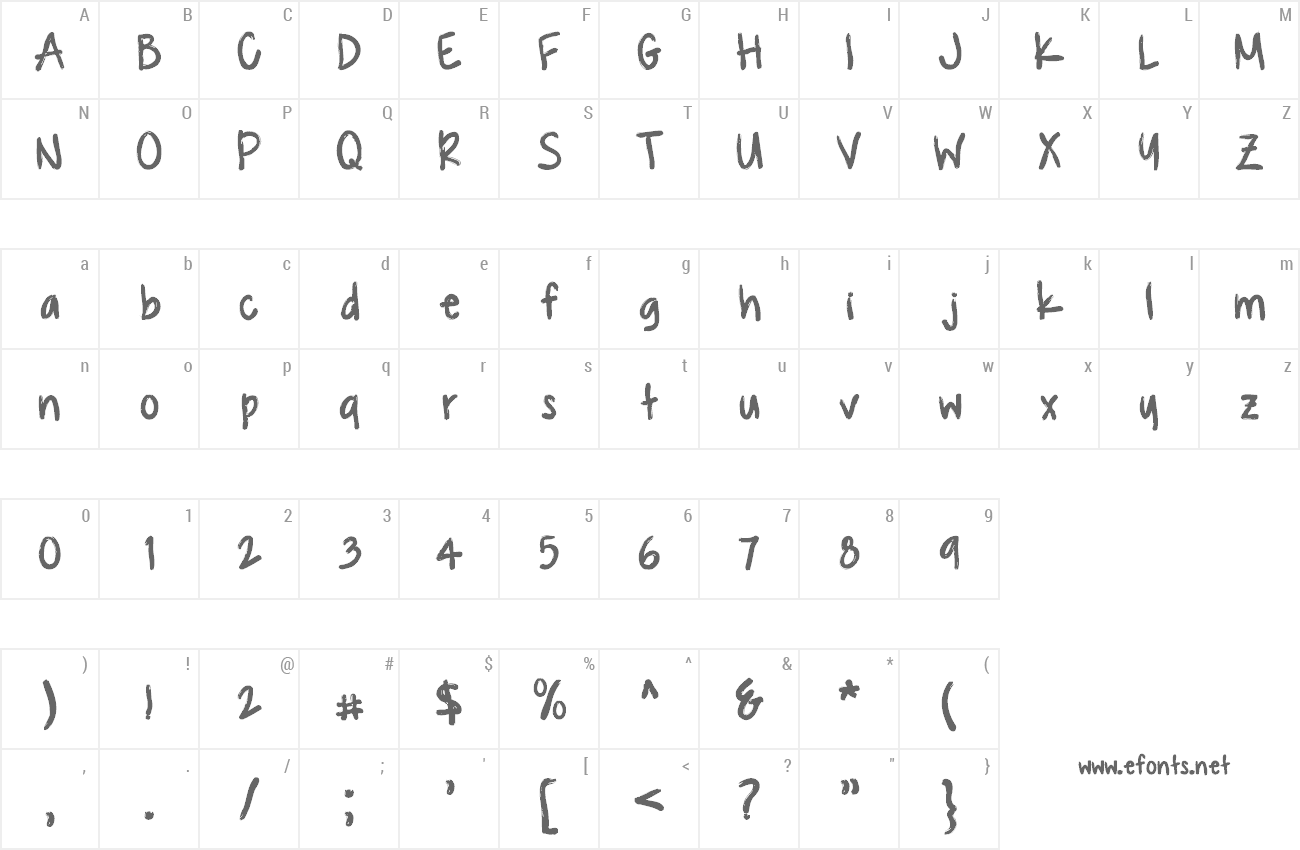 Font Kuasque preview