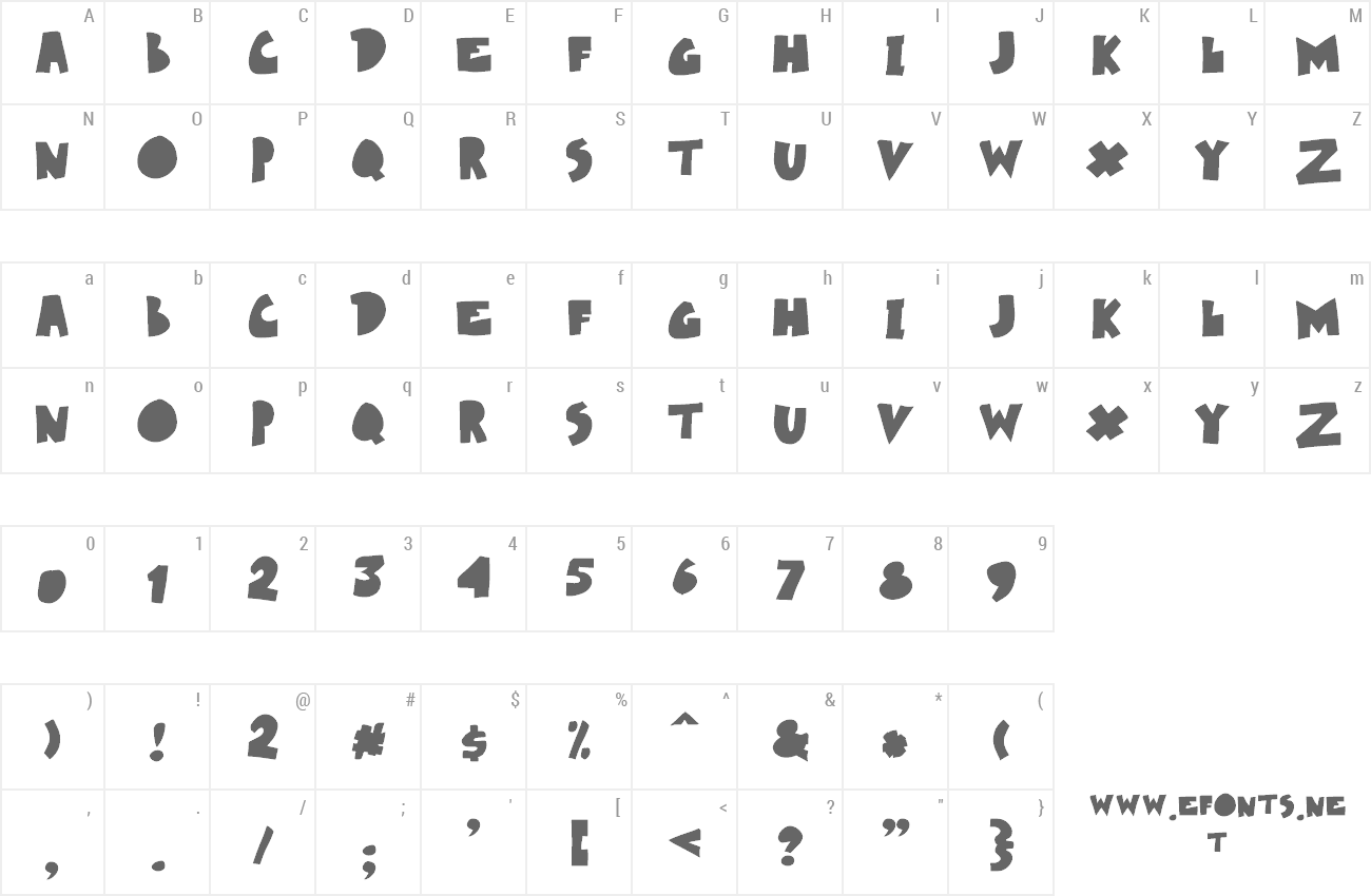 Font Xotax preview