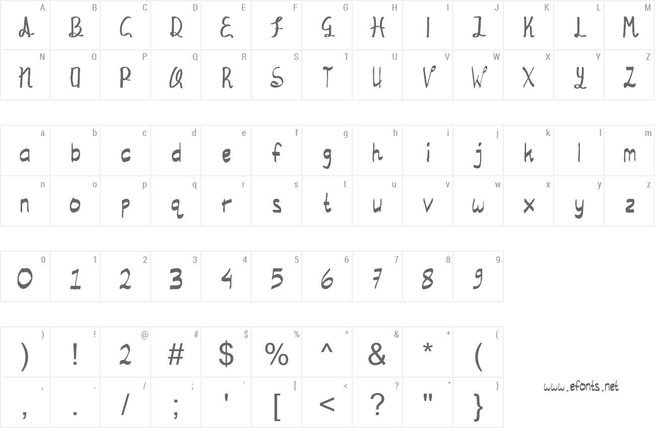 Font Madagascar preview