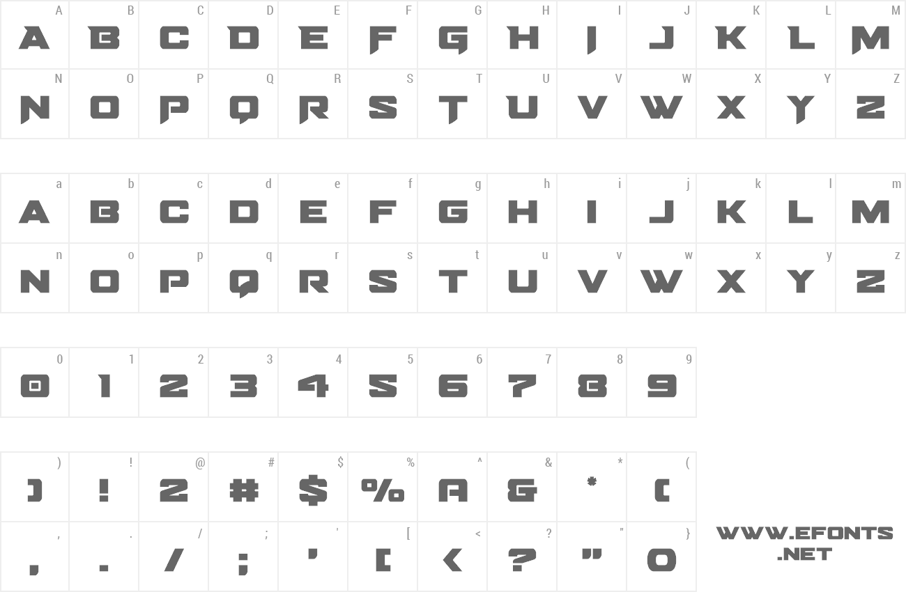 Font Bomber Escort preview