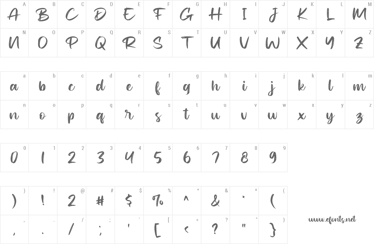 Font Shakies preview