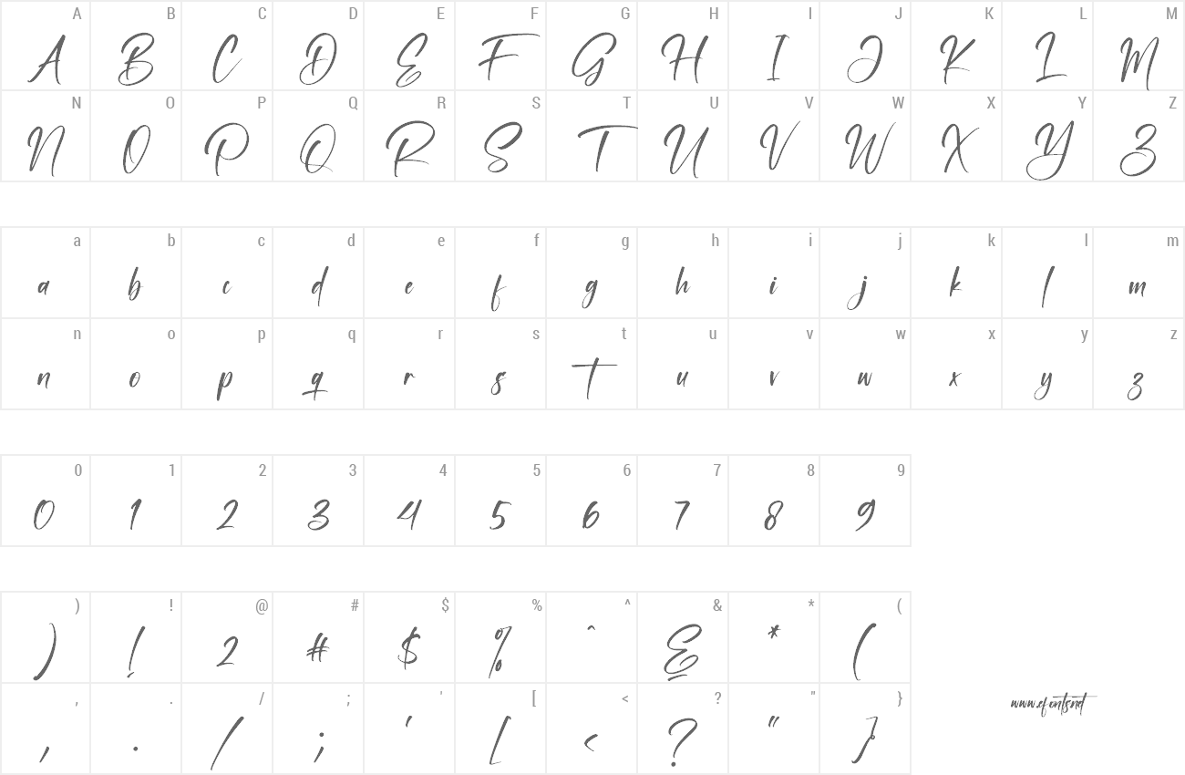 Font Valenttino preview