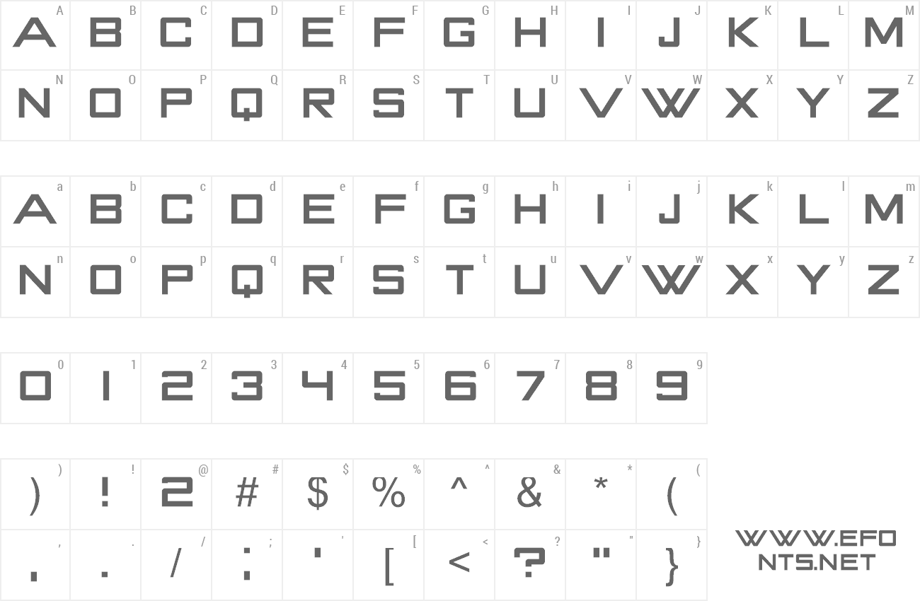 Font Maintal preview