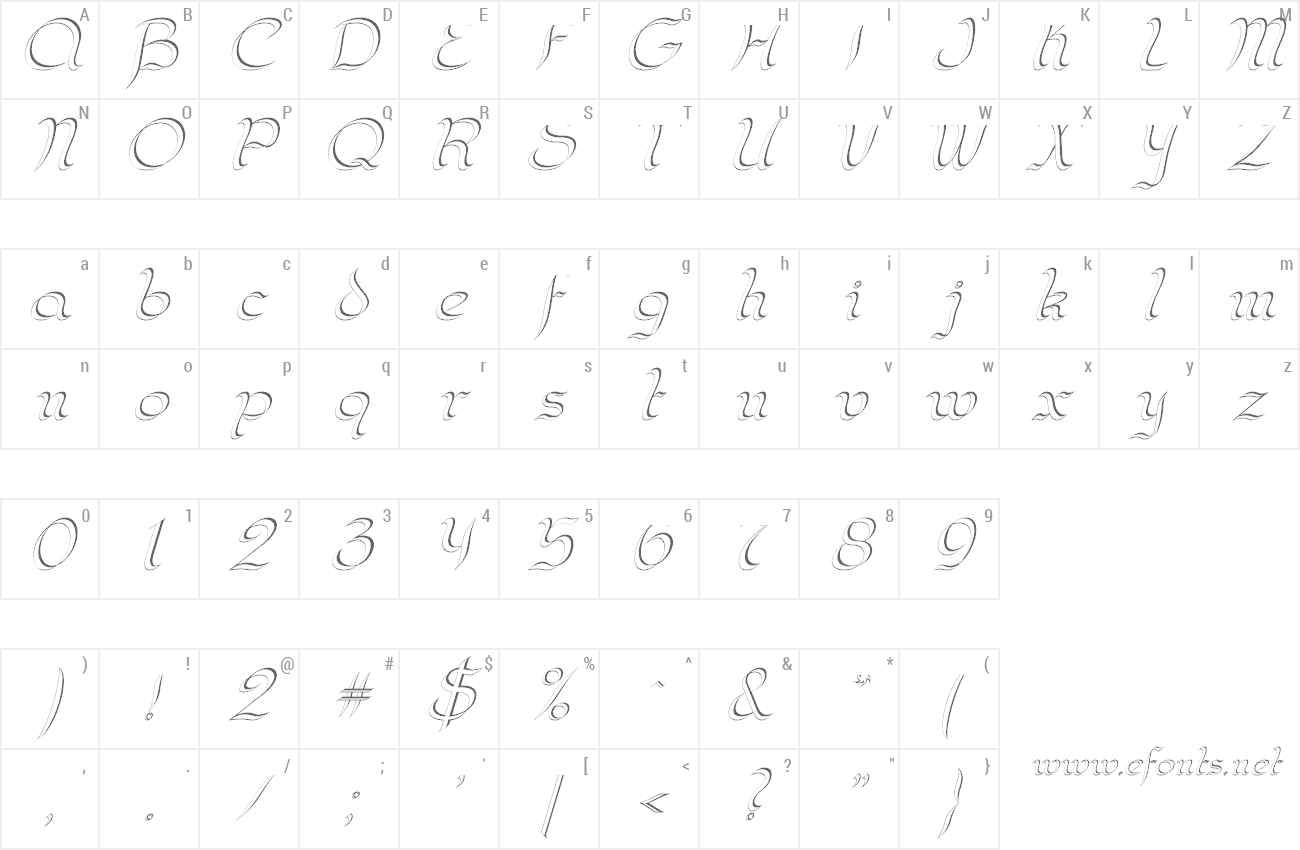 Font Calami preview