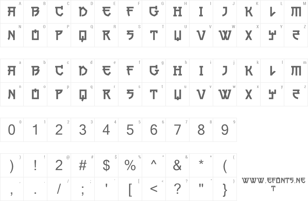 Font Traditional preview